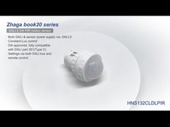 HNS132CLDLPIR zhaga book20 konstanta lux dali PIR sensor gerakan